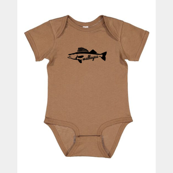Rabbit Skins - Infant Fine Jersey Bodysuit - Printed Logo Thumbnail