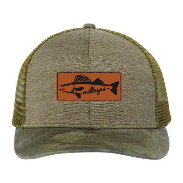 DRI DUCK - Pique Trucker Cap - Faux Leather Patch Thumbnail