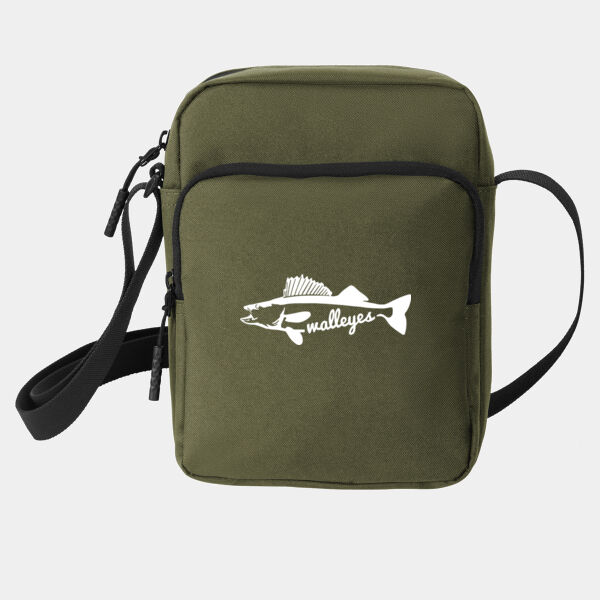 Port Authority® Upright Crossbody Bag - Embroidered Logo Thumbnail