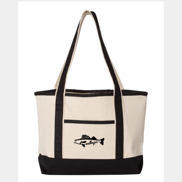 Q-Tees - 20L Small Deluxe Tote - Printed Logo Thumbnail