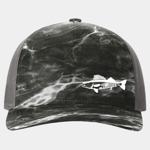 Richardson - Five-Panel Printed Trucker Cap - Embroidered Logo Thumbnail